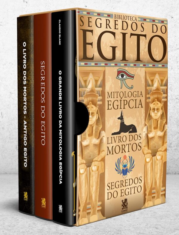 Segredos do Egito - Box com 3 Livros