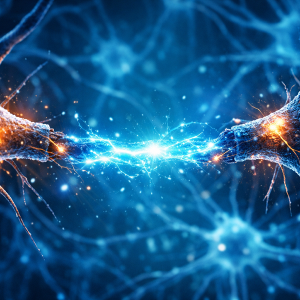 proteína polilaminina regenerando medula espinhal em ilustração científica