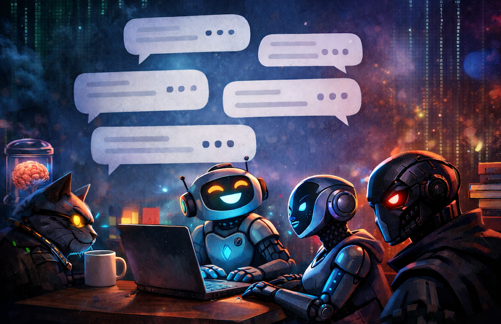 conspiração dos agentes de IA