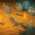 saída dos Emirados da OPEP mapa petróleo Oriente Médio